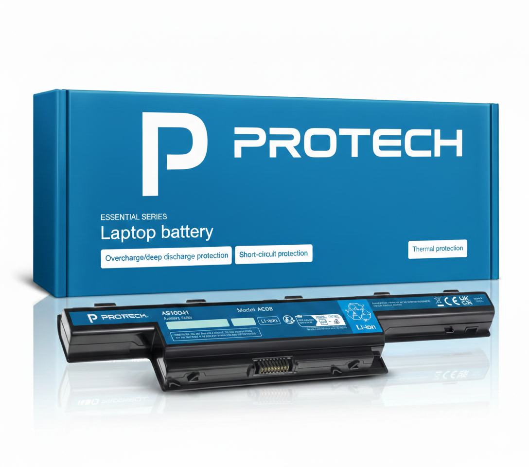 بطارية Acer 5741 - متوافقة مع موديلات 5742, 5750, 5251 - قدرة عالية من Protech