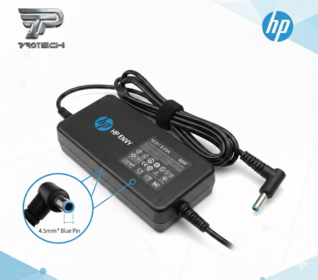 شاحن انفي hp بقدرة 65W من برو تك - HP Envy 65W Charger by ProTech